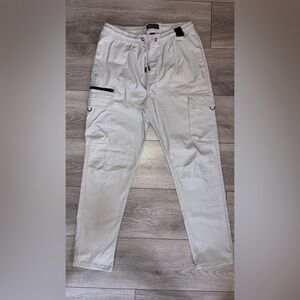 WXYZ Size XL Cargo Pants Gray Black Youth Or Women’s EUC